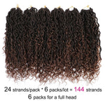 Goddess Locs Crochet Braids 6 Pack
