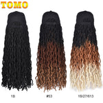 Faux Locs Synthetic Crochet Baseball Cap Wig