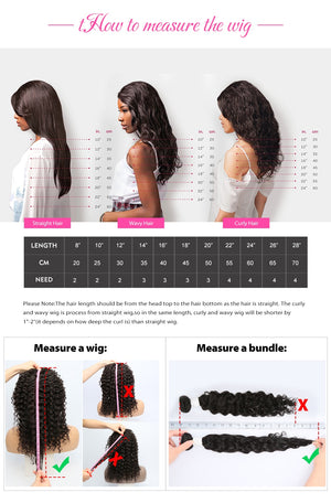 Body Wave 13x4 Brazilian Human Hair Frontal Lace Wig
