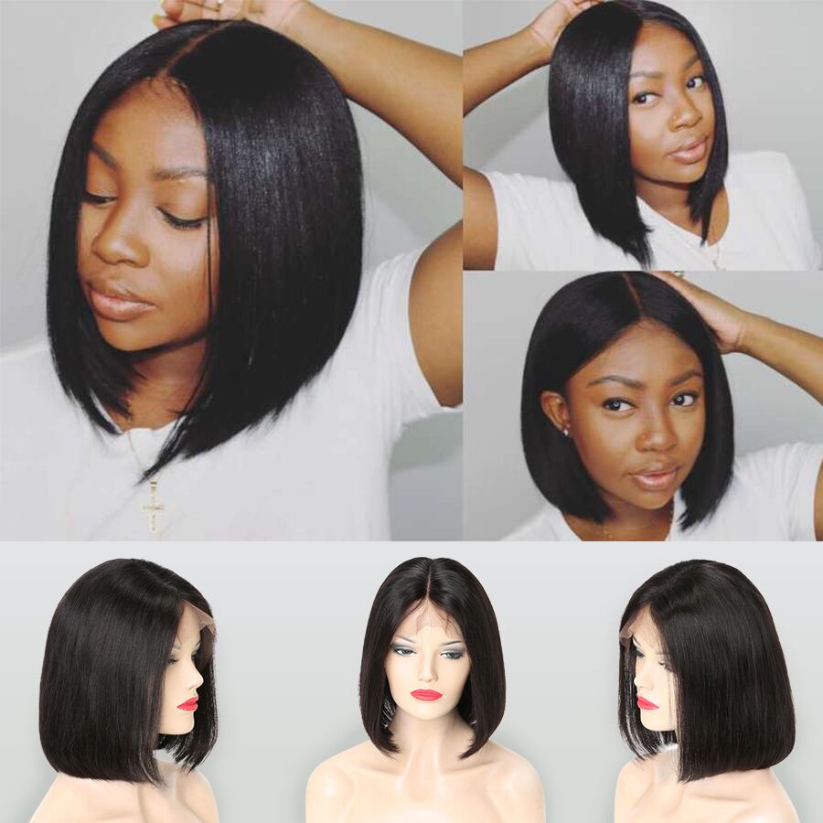 4x4 Lace Front Human Hair Wig