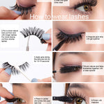 20 pairs Faux mink lashes