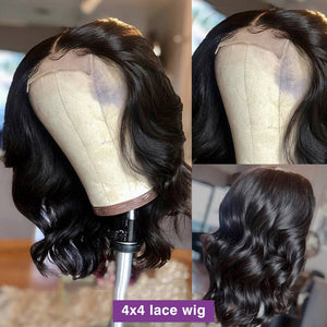 Body Wave 4x4 Human Hair Lace Wig