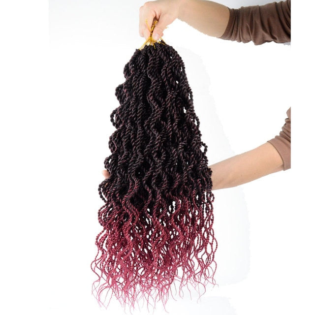 Wavy Crochet Braids Senegalese Twist