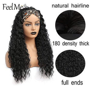 Glueless Water Wave Headband Wig