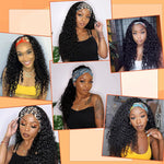 Glueless Water Wave Headband Wig