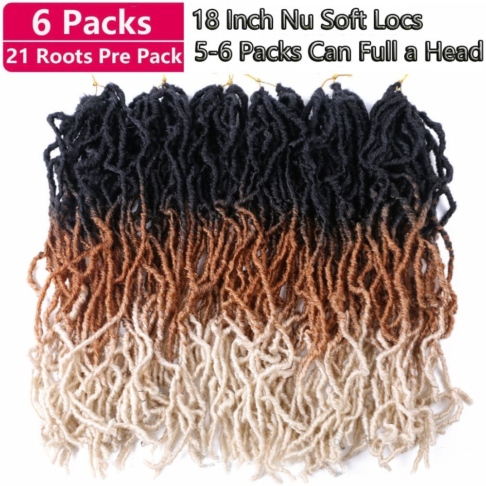 Faux Locs 3 Tone Synthetic Hair