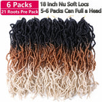 Faux Locs 3 Tone Synthetic Hair