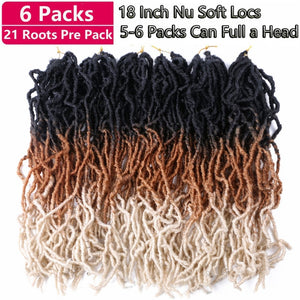 Faux Locs 3 Tone Synthetic Hair