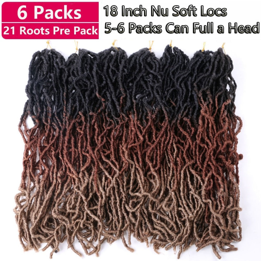 Faux Locs 3 Tone Synthetic Hair