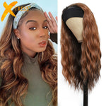 Synthetic Natural Wave Headband Wig