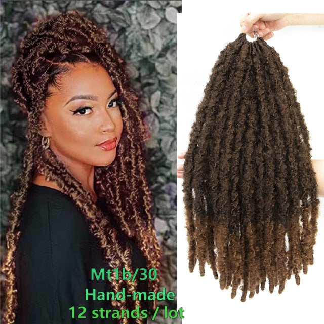 Distressed Butterfly Locs Crochet Hair Long Braids