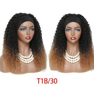 Kinky Curly Synthetic Headband Wig