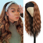 Synthetic Natural Wave Headband Wig