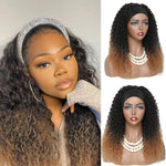 Kinky Curly Synthetic Headband Wig