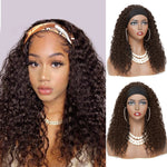 Kinky Curly Synthetic Headband Wig