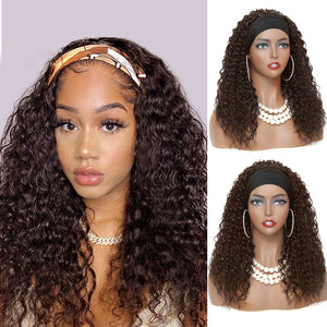 Kinky Curly Synthetic Headband Wig